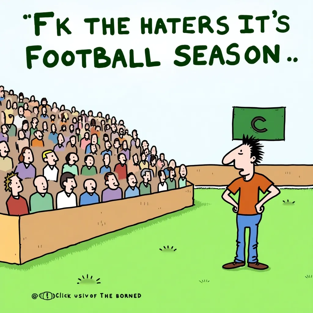 **”F**k the Haters, It’s Football Season!”**