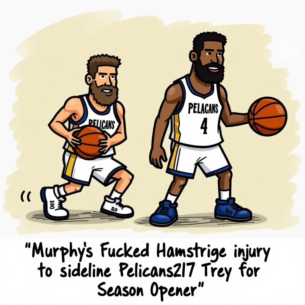 **Murphy’s Fucked: Hamstring Injury to Sideline Pelicans’ Trey for Season Opener**