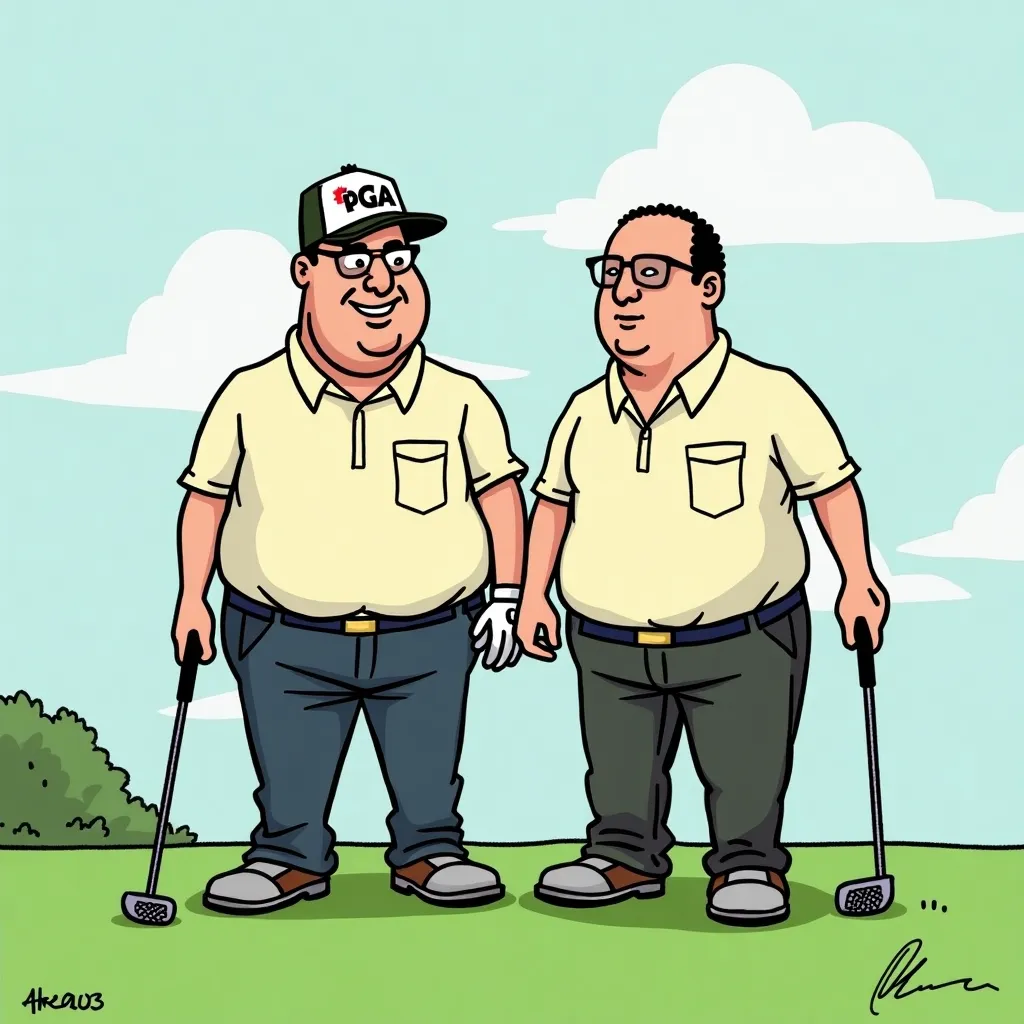 **Golf’s Sleaziest Duo Tees Off: PGA Commish and Saudi Blood Money Boss Unite**