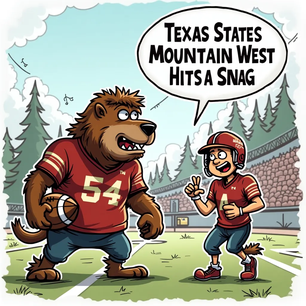 **COLLEGE FOOTBALL CLUSTERF**K: Texas State’s Mountain West Deal Hits a Snag