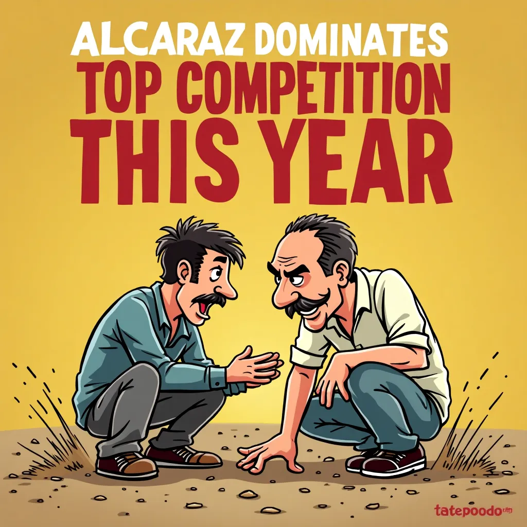 **ALCARAZ DOMINATES: 3-0 VS. TOP COMPETITION THIS YEAR, SINNER GETS LEFT IN THE DUST**