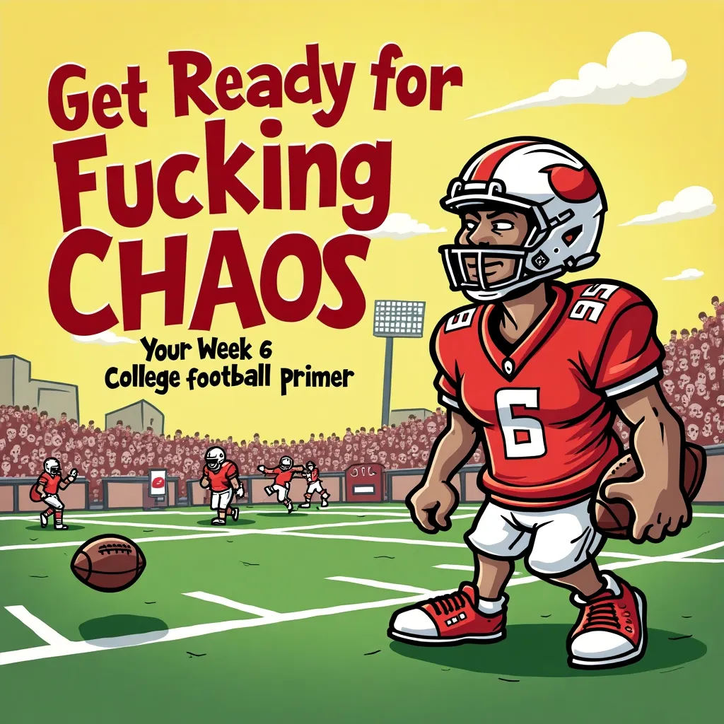 **Get Ready for Fucking Chaos: Your Week 6 College Football Primer**